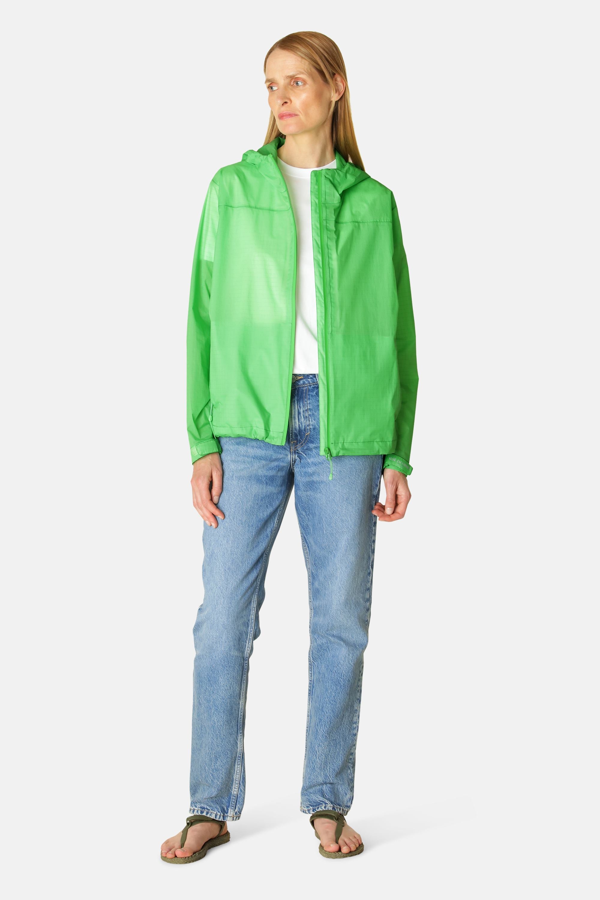 Windbreaker Regnjakke - Bright Green